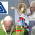 papa bergoglio ed i simboli pedofili