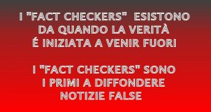 Fact Checkers uguale Notizie False