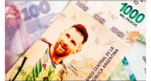 Il Giocatore di Calcio Messi sulle banconote dell’Argentina?