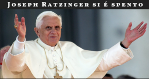 Joseph Ratzinger si é spento.