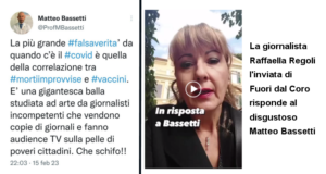La giornalista Regoli risponde all’indegno “tweet” di Matteo Bassetti