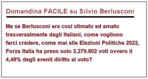 Domandina FACILE su Silvio Berlusconi