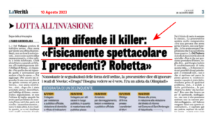 La PM: «Il killer di Rovereto? Fisico spettacolare, poteva andare alle Olimpiadi»