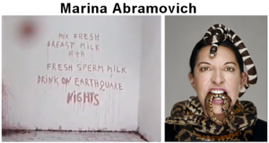 La satanista Marina Abramović, ora ambasciatrice dell’Ucraina