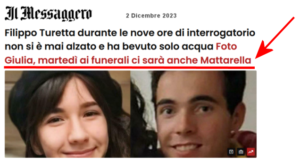Omicidio di Giulia Cecchettin – Un’attenzione mediatica ed istituzionale SPROPORZIONATA