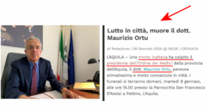 È morto Maurizio Ortu, storico presidente dell’Ordine dei Medici