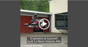 Lazareth LMV 496: la moto che vola